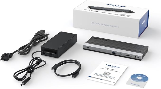 WAVLINK USB C Docking Station 3 Monitor - Image 9