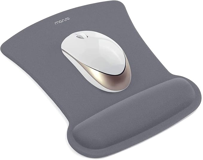 MOSISO Wrist Rest Support for Mouse Pad & Keyboard Set, Ergonomic Mousepad - Image 7