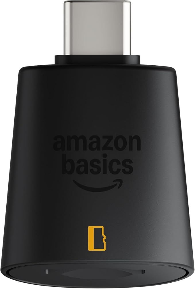Amazon Basics Micro SD Card Reader USB-C 3.0 by AmazonBasics