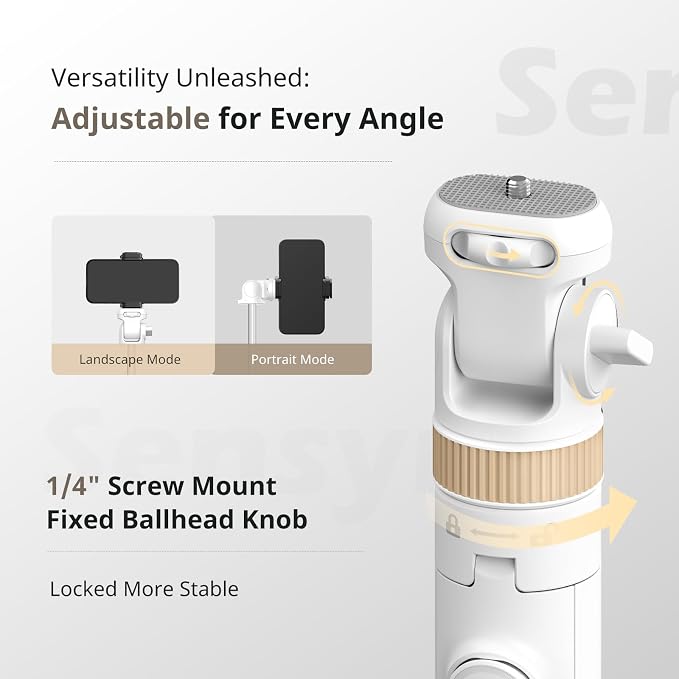 SENSYNE 72" Phone Tripod, Extendable - Image 4