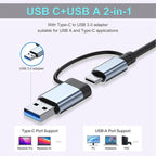 USB C Hub USB Hub 3.0, VIENON Aluminum 8 in 1 USB Splitter - Image 8