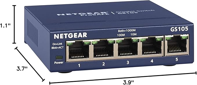 NETGEAR 5-Port Gigabit Ethernet Unmanaged Switch - Image 6