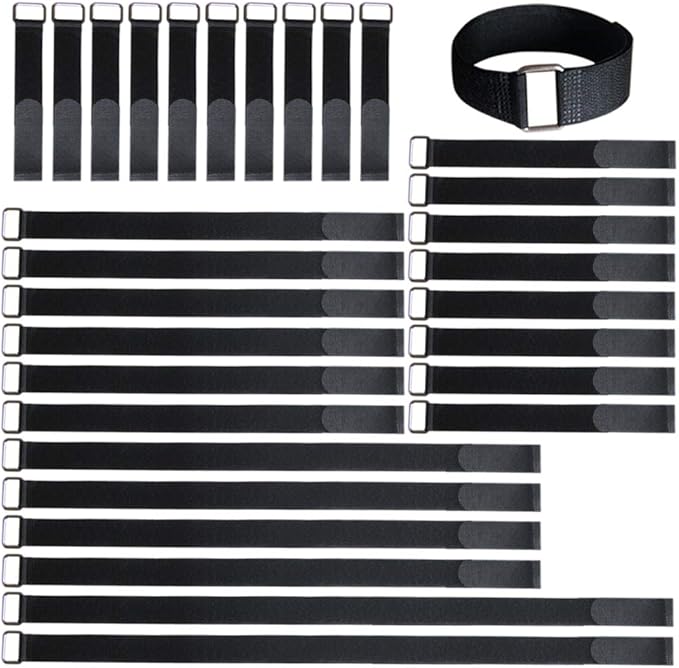 8"12"18"24"30" Hook and Loop Fastening Cable Strap by VIGAER