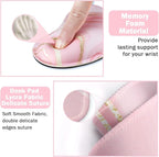 Keyboard Mouse Pad Set, Extended Mouse Pad+Keyboard Wrist Rest Support - Image 2