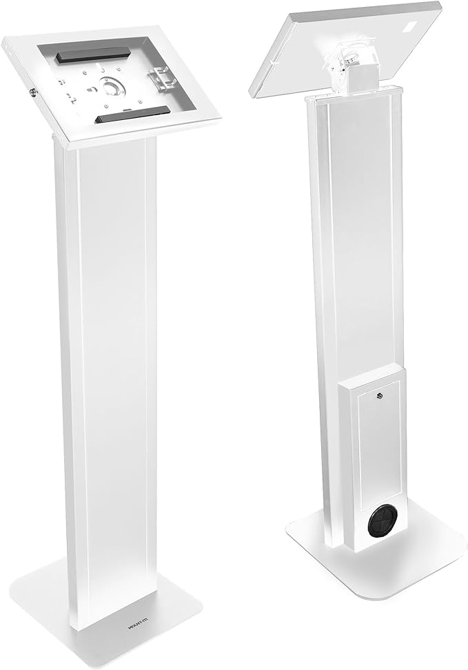 Mount-It! Anti-Theft Tablet Floor Stand, Commercial Tablet Floor Kiosk - Image 2