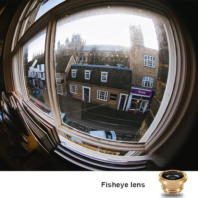 3 in 1 Cell Phone Camera Lens Kit Wide Angle Macro Fisheye Lens Universal - Image 5