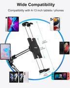 woleyi Adjustable Tablet Mount Holder, Galaxy Tabs, Nintendo Switch, 4-13" Cell - Image 6