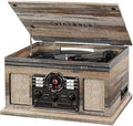 Victrola The Quincy 6-in-1 Bluetooth Record Player & Multimedia Center by Victrola