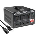 Yinleader 5000W PRO Voltage Transformer Converter Step Up/Down AC 110V/120V to by Yinleader