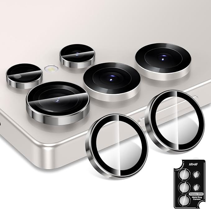 for Samsung Galaxy S25 Ultra Camera Lens Protector, Individual Metal Ring - Image 2