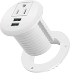 Desktop Power Grommet, Desk Grommet Outlet 2 inch Hole, Power Grommet - Image 3