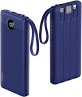 VRURC Portable Charger Power Bank, 10000mAh Travel Essentials, 5 Outputs 2 by Home