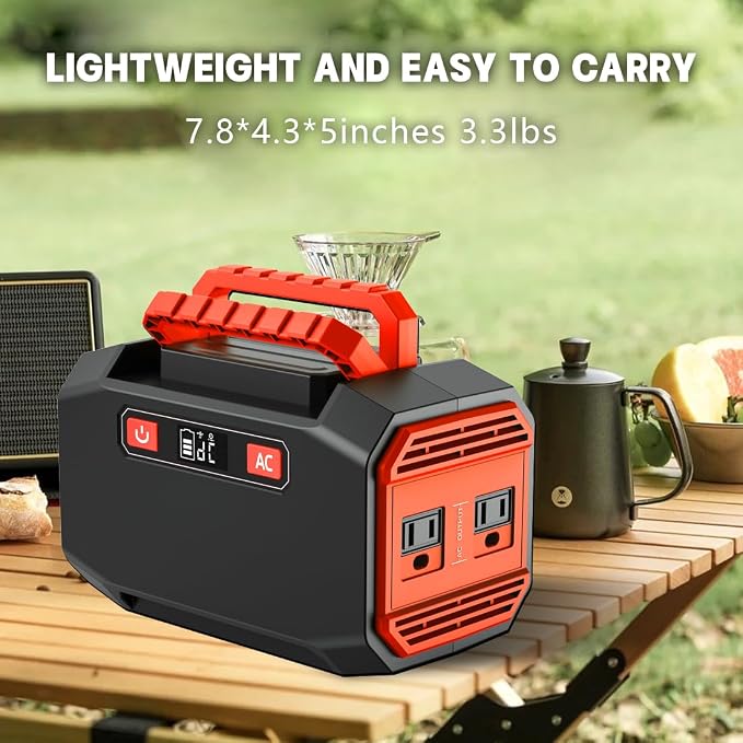 200w Power Station, Portable Solar Generator 36000mAh/133Wh - Image 5