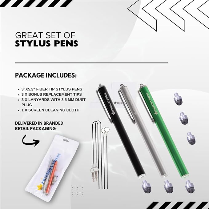 The Friendly Swede Mesh Tip Stylus Pen - Image 6