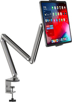 Tablet Stand for Desk, Aluminum Alloy Foldable Tablet Arm Mount Holder - Image 8