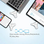 App-le Certified iDiskk 128GB Phone flashdrive iPhone 15 16 Photo Stick USB C - Image 4