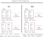 Recessed Door Contacts NC Security Alarm Window Sensors - Image 4
