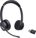 Yealink WH64 Hybrid with DECT Dongle, 492ft Range, 32 Talk Time Bluetooth by RedefineYourWorkplace