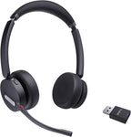 Yealink WH64 Hybrid with DECT Dongle, 492ft Range, 32 Talk Time Bluetooth by RedefineYourWorkplace