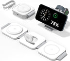 3 in 1 Charging Station for Apple Multiple Devices, Foldable Magnetic Fast by ChargingExpertBesideYou