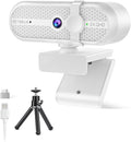 TOALLIN 2K Webcam for PC, Built-in Mic, 90° Wide Angle Webcam by IdealforVideoConferencingandLiveStreaming