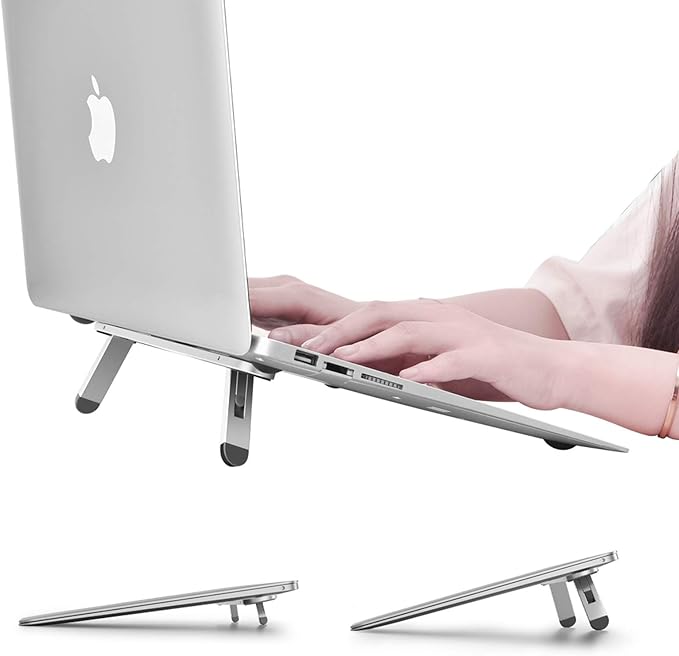 Laptop Stand for Desk, Laptop Cooling Stand, Keyboard Riser, Ergonomic Laptops by Nediea
