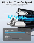 512GB USB C Flash Drive Up to 450MB/s Read Speed, External SSD USB 3.2 Gen 1 - Image 2