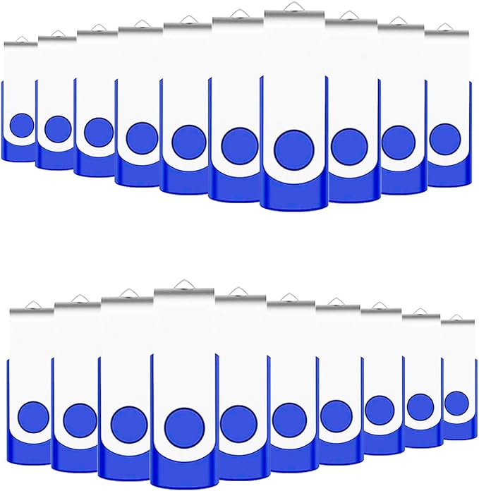 256MB Bulk Flash Drives 50 Pack, EASTBULL USB 2.0 Fast Speed Flash Drives Bulk by EASTBULL