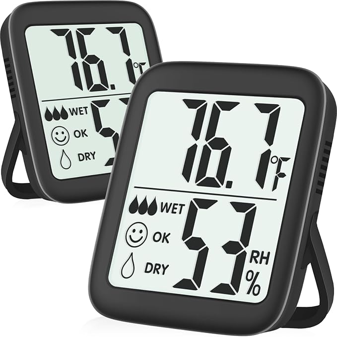 Antonki 2 Pack Room Thermometer by Antonki