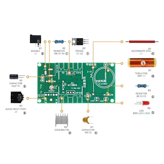 Tesl Coil Soldering Kit - Image 3