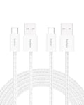 Belkin USB A to USB C Cable 2-Pack, 15W by Belkin