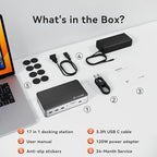 TobenONE DisplayLink Docking Station 3 Monitors - Image 9