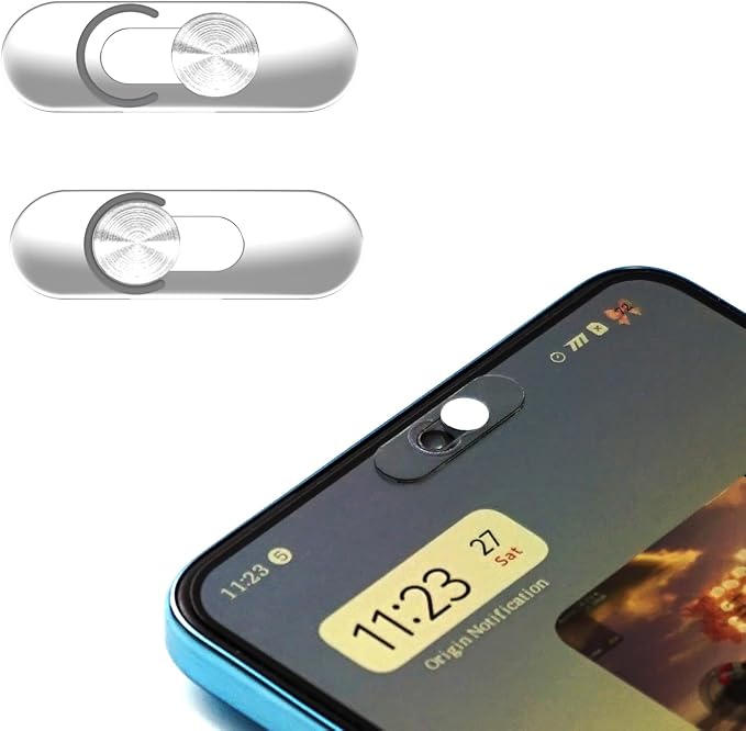 Front Camera Cover -Smartphones Webcam Cover Protect Privacy, Camera Privacy by MonTelulu