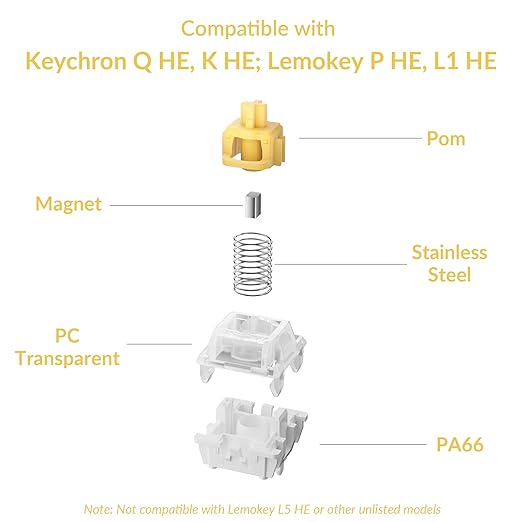 Keychron Magnetic Switches Dawn Linear - Image 2