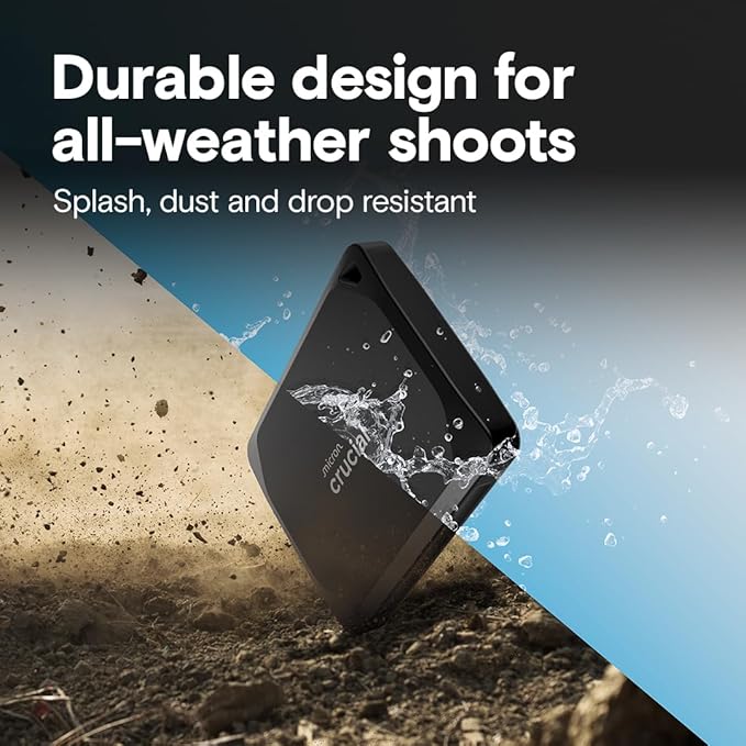 Crucial X10 Pro 4TB Portable SSD, 2000MB/s Write, 3.2 USB-C, External Solid - Image 3