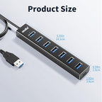 atolla Aluminum 7-Port USB 3.0 Hub - Image 7