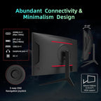 KTC 32 inch Curved Gaming Monitor, 180Hz 1ms MPRT, 2K 1440P 144Hz Monitor - Image 5