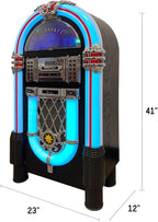 Arkrocket Taurus II Mid-Size Jukebox Vinyl Record Player Bluetooth USB SD CD - Image 9