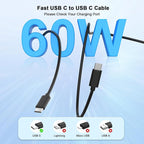 Matsusho iPhone 16 15 Charger Fast Charging 10 FT, 2 Pack 20W USB C Wall Charger - Image 4
