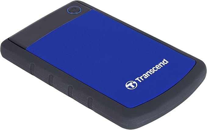 Transcend 2TB USB 3.1 Gen 1 StoreJet 25H3B SJ25H3B Rugged External Hard Drive by Transcend