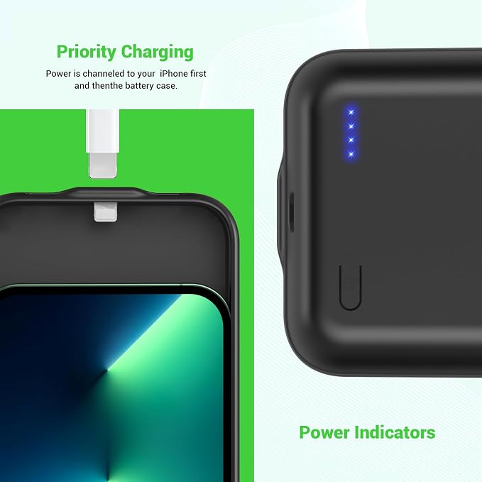 13800mAh High Capacity Battery Case - Image 5