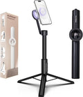 KraftGeek Magnetic Tripod for iPhone, 64” Selfie Stick for iPhone Magsafe by KraftGeek