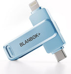 MFi Certified 256GB Flash Drive by BLANBOK