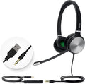 Yealink UH36 Professional USB Headset Wired Headphones by RedefineYourWorkplace