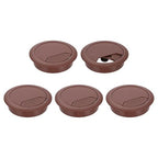 uxcell 5 Pcs 60mm Desk Grommet, Plastic Cable Hole Cover, Wire Cord Cable by uxcell