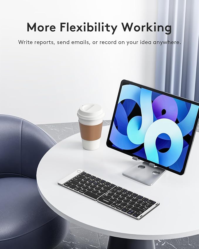 Samsers Foldable Bluetooth Keyboard - Image 3