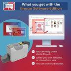 Bodno Seaory S26 Single Sided ID Card Printer & Complete Supplies Package ID - Image 4
