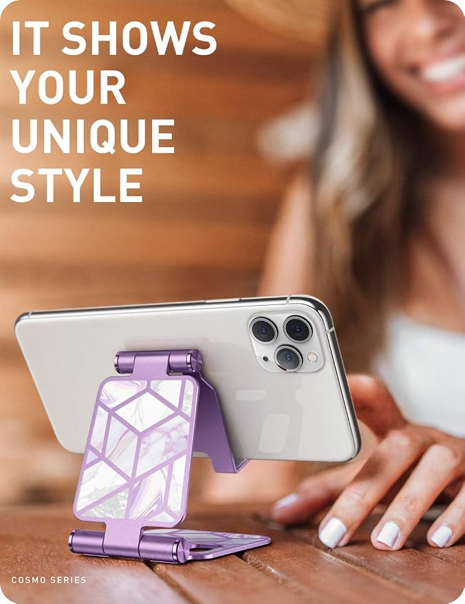 i-Blason Cell Phone Stand for Desk, Cell Phone Holder, Fits All Smart Phones - Image 6