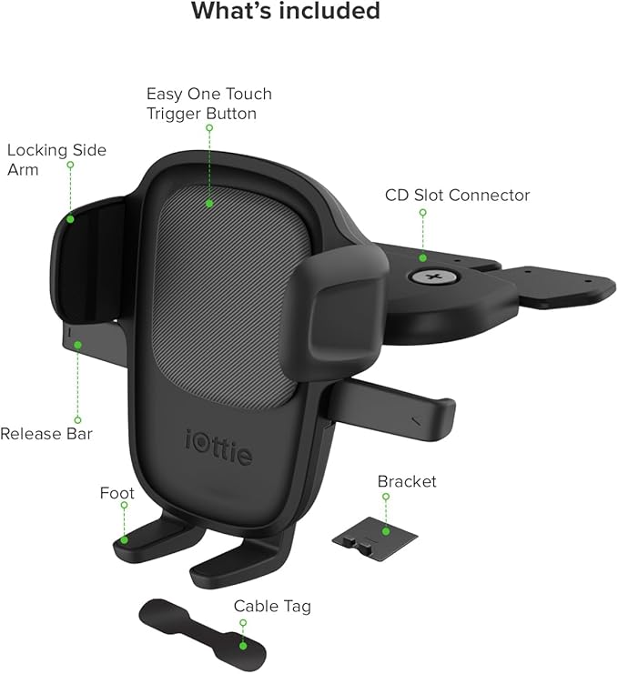 iOttie Easy One Touch Signature CD Slot Mount - Image 4