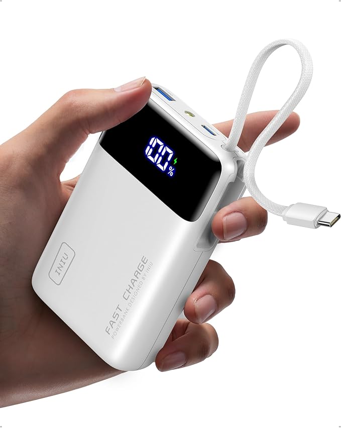 INIU 20000mAh Power Bank, Small 45W PD Fast Charging Portable Charger by INIU